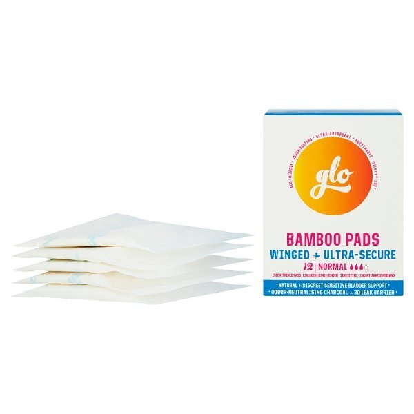Flo Bamboo Ultra-Secure Pads For Sensitive Bladder (12 Pads)