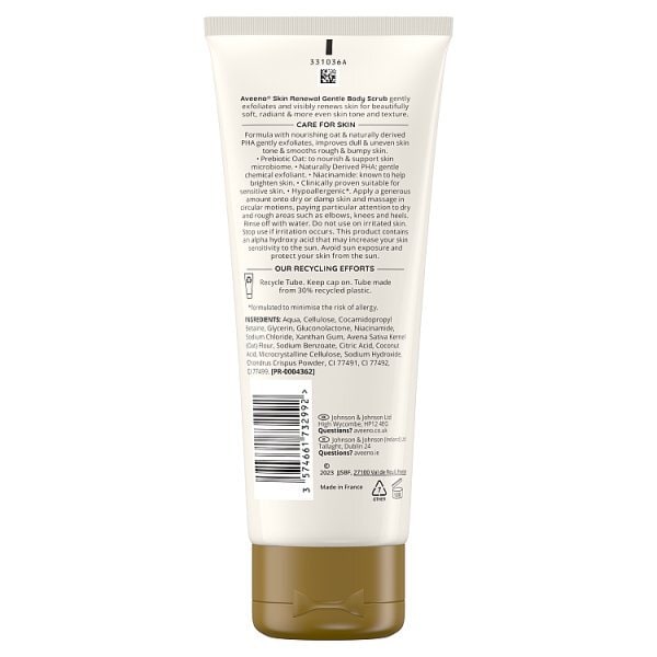 AVEENO SKIN RENEWAL GENTLE SCRUB 200ML