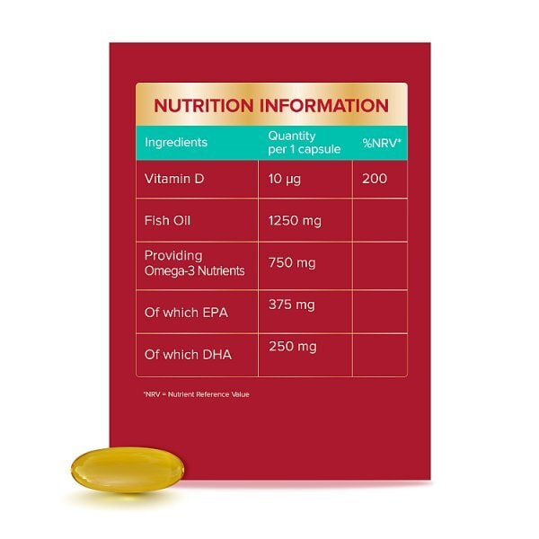 Seven Seas Omega-3 Extra Strength with Vitamin D