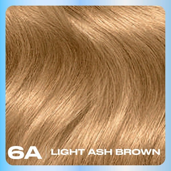 Clairol Nice'N Easy Crème Permanent Hair Dye 6A Light Ash Brown