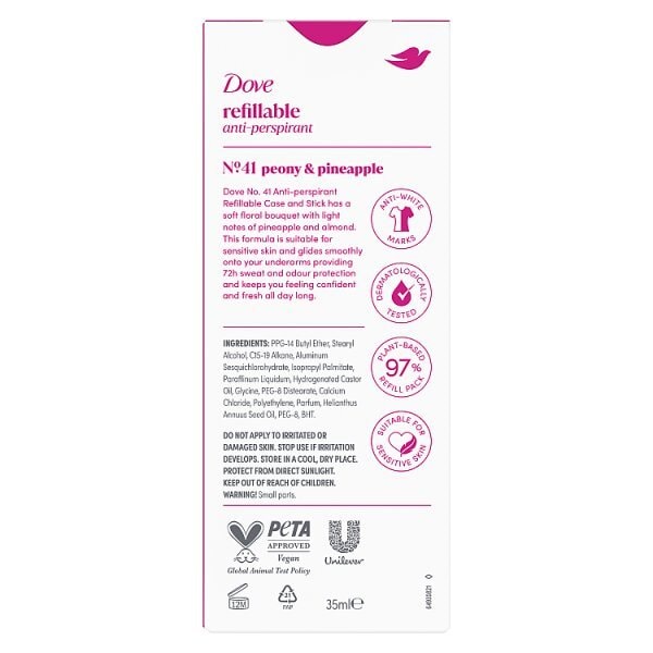 Dove Peony & Pineapple Antiperspirant Starter Kit