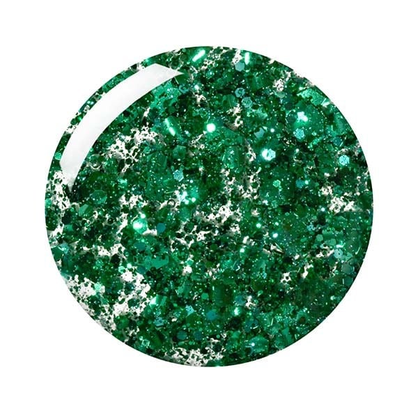 Barry M Glitter Effect Nail Paint - Good Time Green