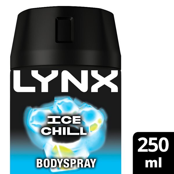 Lynx Deodorant Bodyspray Aerosol Ice Chill 250ml
