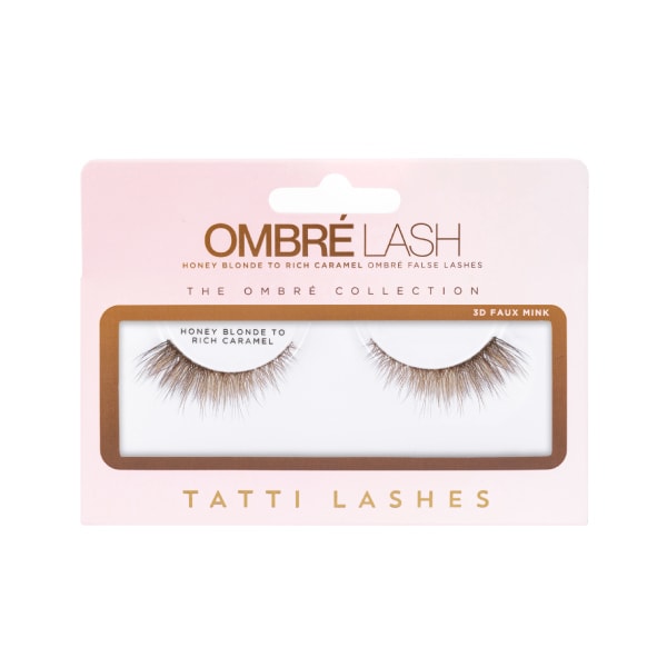 Tatti Ombre Lash Honey Blonde To Rich Caramel False Strip Lash