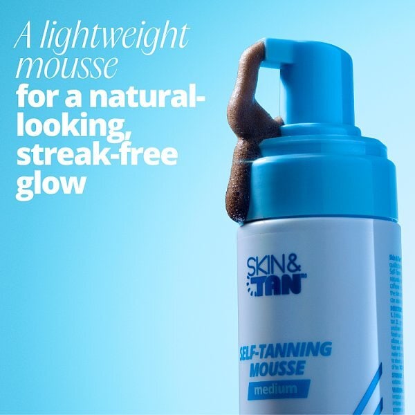 SKIN TAN TANNING MOUSE MEDIUM 150ML