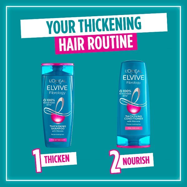 DNR L'Oréal Paris Elvive Fibrology Thickening Shampoo 400ml