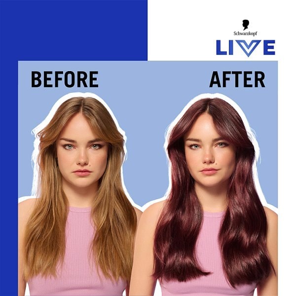Schwarzkopf LIVE Cherry Cola Red Colour & Shine Hair Gloss