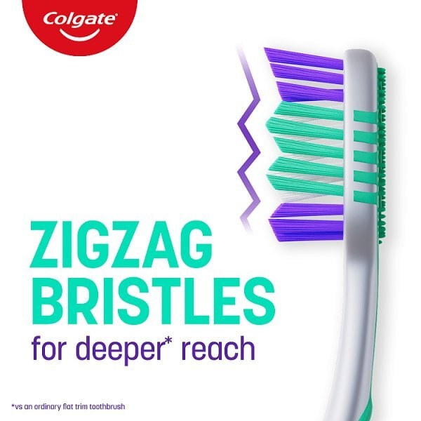 Colgate ZigZag Toothbrushes Triple Pack