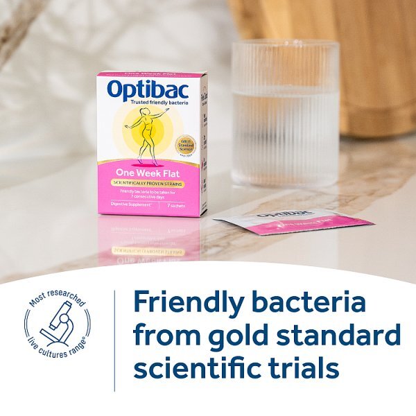 Optibac Probiotics One Week Flat - 7 Sachets
