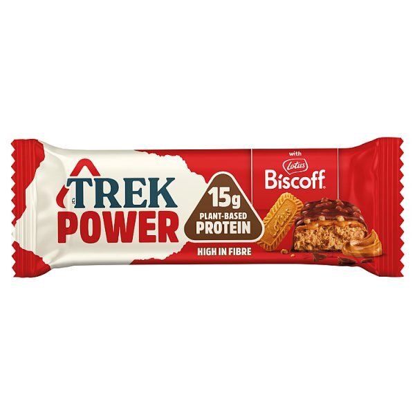 Trek Power Biscoff 55G / 15G Plant Based Protein / Vegan