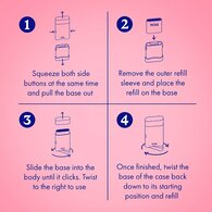 Wild Cotton & Sea Salt Deodorant Refill 40g