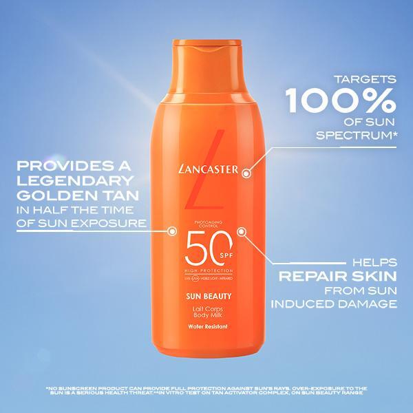 Lancaster Sun Beauty Body Milk Spf50 175Ml