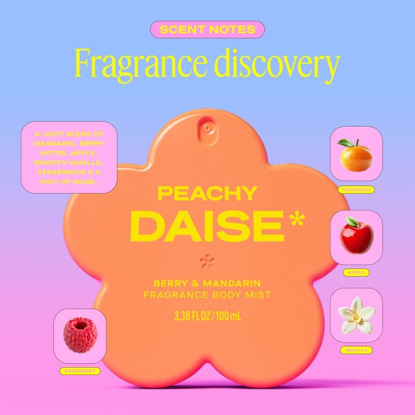 Daise Fragrance Body Mist Berry & Mandarin 100 Ml