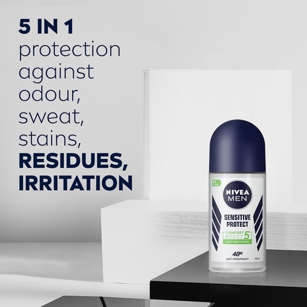 NIVEA MEN Antiperspirant Deodorant Roll-On Sensitive 50ml