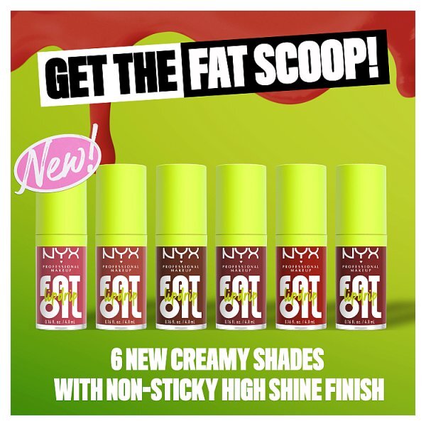 NYX Professional Makeup Fat Oil Lip Drip Gloss Splash Of Cream