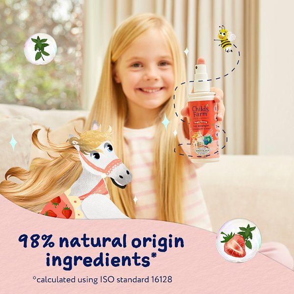 Childs Farm 3 In 1 Hair Detangler Strawberry & Mint 100Ml