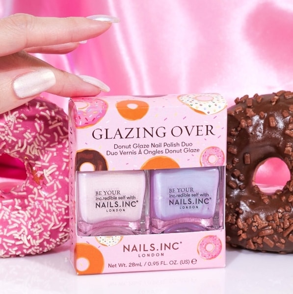 Nails.INC Glazing Over Nail Polish Duo 28ml