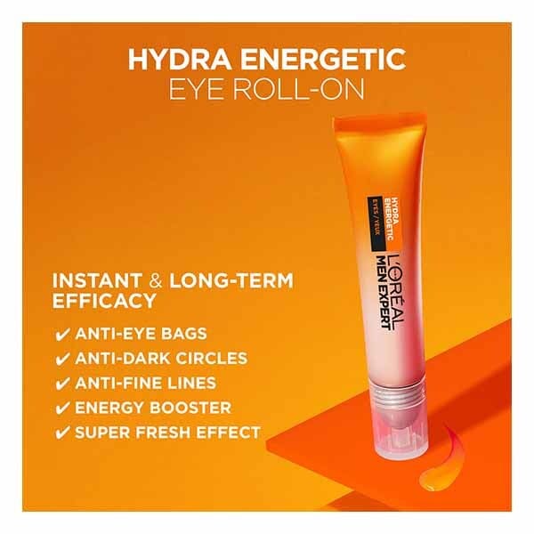 L'Oréal Men Expert Hydra Energetic Eye Roll-On 10ml