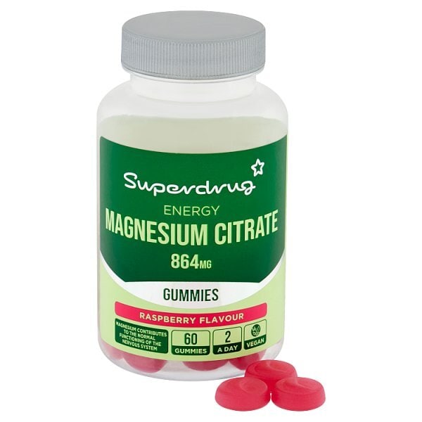 Superdrug Magnesium Citrate Gummies 60s