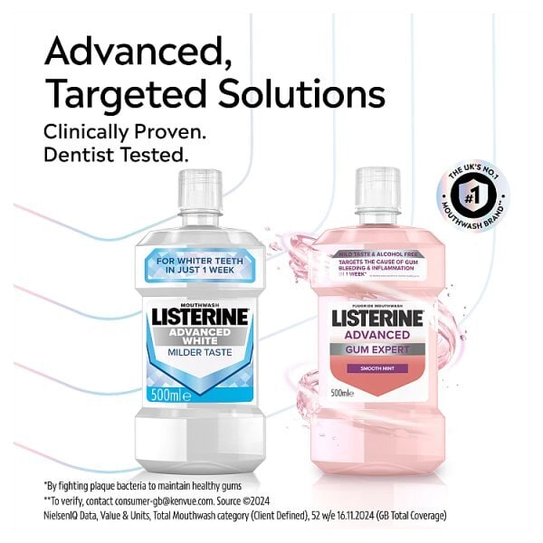 Listerine Advanced Gum Expert 500ml