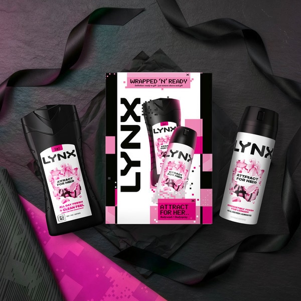 Lynx Attract For Her Body Care Duo Gift Set
