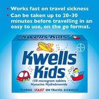 Kwells Kids Tablets - 12 Tablets