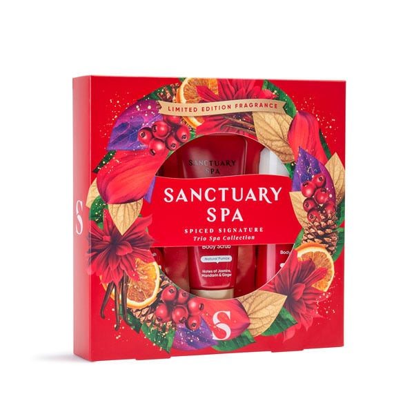 Sanctuary Spa Spiced Signature  Trio Spa Collection