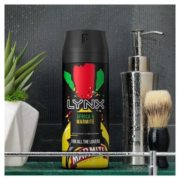 DNR AD Lynx Africa and Marmite Ltd Edition Body Spray 150ml