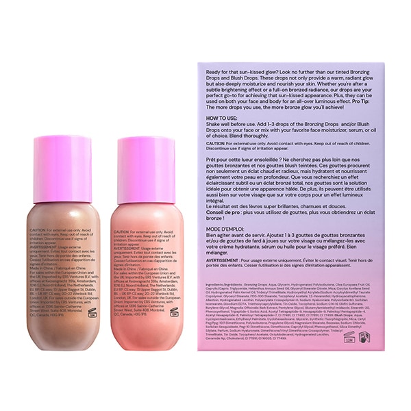 Glossmetics Bronzing & Blush Drops Kit