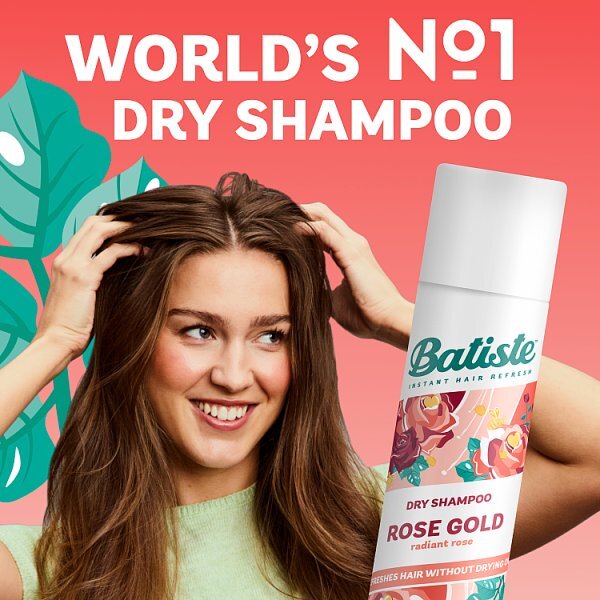 Batiste Dry Shampoo Rose Gold 200ml