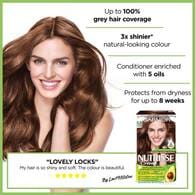 Garnier Nutrisse Permanent Hair Dye Golden Brown  5.3