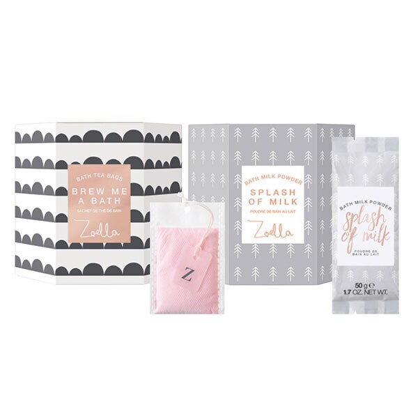 DNR Zoella Snowella Brew Me a Bath Splash Of Milk Bath Treats
