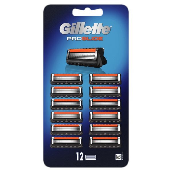 Gillette Proglide Men's Razor Blade Refills 12 Count