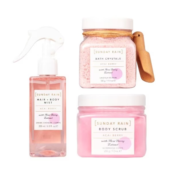 Sunday Rain Acai Berry Body Trio