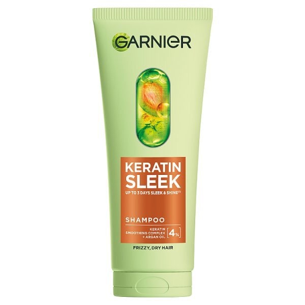 Garnier Keratin Sleek Shampoo 200Ml