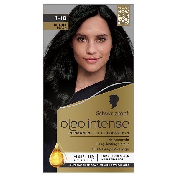 Schwarzkopf Oleo Intense 1-10 Intense Black Hair Dye