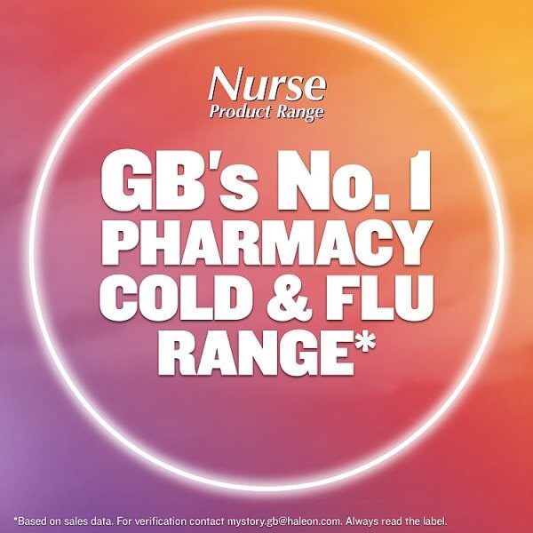 Haleon Cold And Flu Nurse, All In One, 16 Capsules