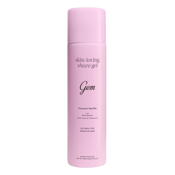 Gem Skin-Loving Shave Gel - Coconut Vanilla
