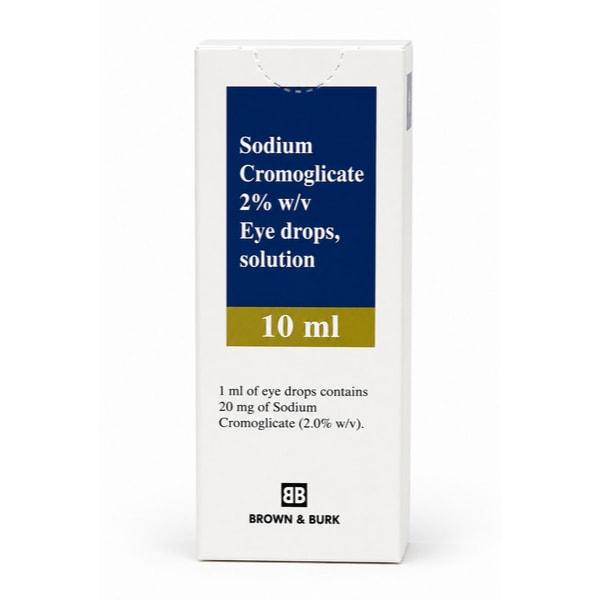 Sodium Cromoglicate 2% W/V Eye Drops, Solution