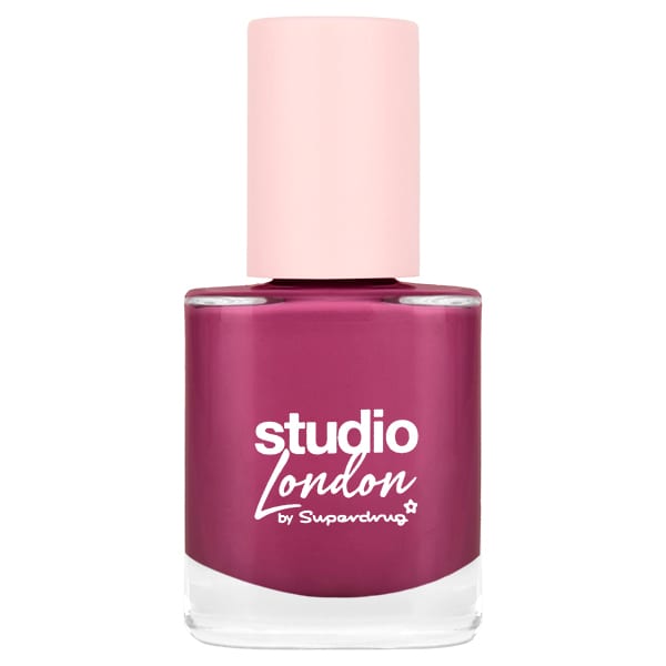 Studio London Deep Red Wine Nail Polish