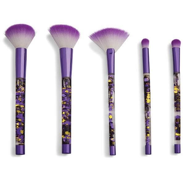I Heart Revolution Fortune Seeker Purple Glitter Brush Set
