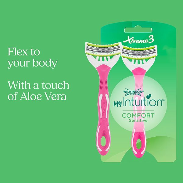 Wilkinson Sword Xtreme 3 Sensitive Disposable Women's Razors x4