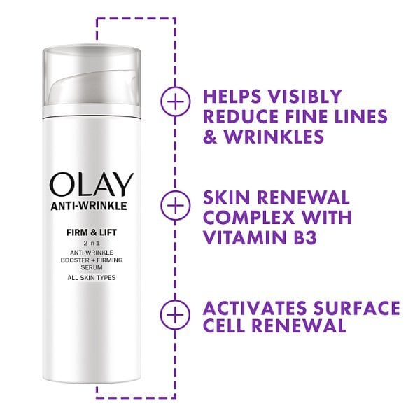 Olay Anti-Wrinkle Firm & Lift 2in1 Face Cream + Serum 50ml