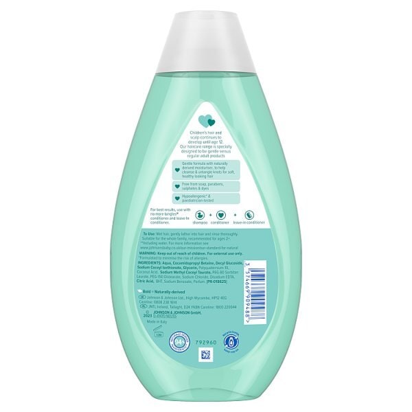 Johnson's Kids No More Tangles Shampoo 500ml