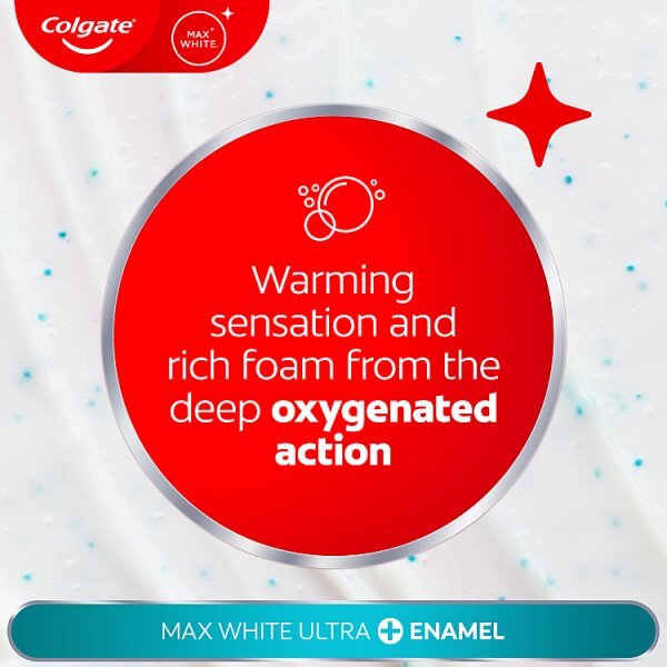 Colgate Max White Ultra+ Enamel Whitening Toothpaste 75ml