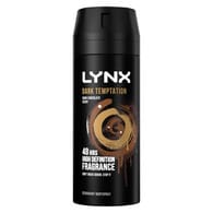 Lynx Deodorant Aerosol Body Spray Dark Temptation 150ml