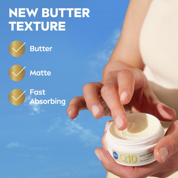 NIVEA Q10 Anti-Wrinkle Collagen Day & Night Face Butter 50ml