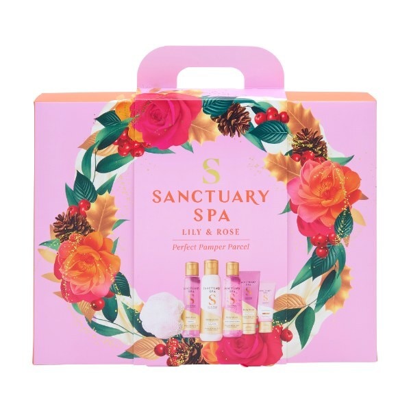 Sanctuary Spa Lily & Rose Pamper Parcel Gift Set