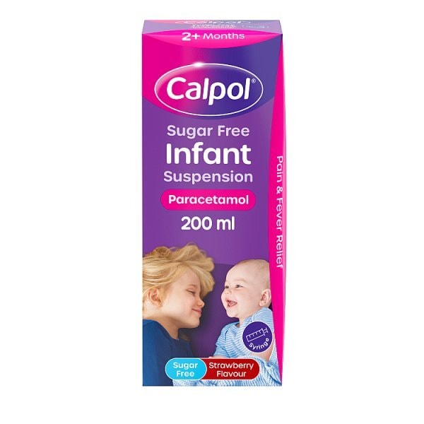 Calpol Infant 2+ Months Suspension Sugar Free 200ml