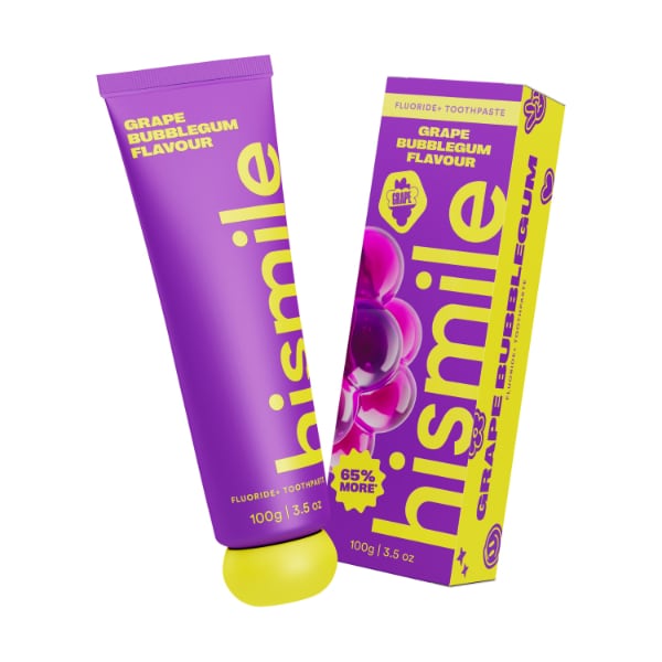 HiSmile Grape Bubblegum Toothpaste